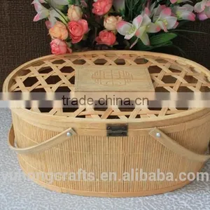 High Quality and Natural Bamboo Basket thumbnail-5