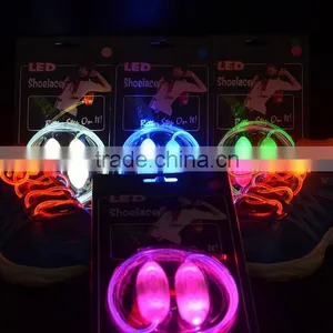 New Party Decorations Colorful Flashing LED Shoelaces Light up LED Shoelaces With Battery Wholesale thumbnail-3