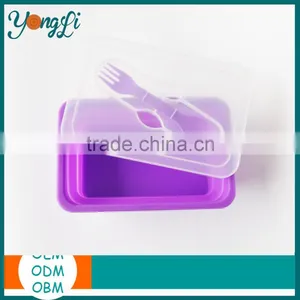 Soft Silicone Food Container With Date Dial thumbnail-1