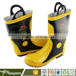 New Model Security Firefighter Safety Steel Toe Men Boots Shoes KMB02X thumbnail-1