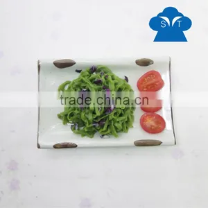Slim Pasta Spinach Fettuccine Less Hungry Easier to Diet Refined Konjac Pasta thumbnail-1
