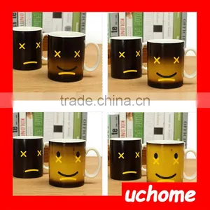UCHOME 11oz Smile Color Changing Mug Customized Magic Heat Sensitive Mug thumbnail-5