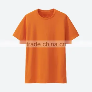 Manufacturer Custom Cotton Blank Mens Round Neck T-shirt thumbnail-2