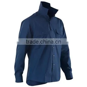100% Cotton Workwear Ripstop Shirts Long Sleeve AeroCool Work Shirts thumbnail-5
