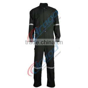 Cotton/nylon Material Safety Waterproof Fire Retardant Uniform for Worker thumbnail-1