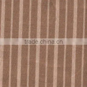 55%linen 45%cotton Stripe Print Shirt Linen Fabric thumbnail-1