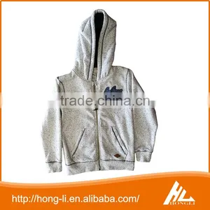 OEM Wholesale Custom Printed 100% Polyester Children Fleece Jacket thumbnail-2