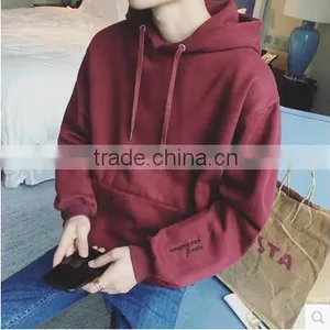 More Letters Han Edition Add Wool Embroidery Hooded Head Set Loose Fleece Jacket thumbnail-2