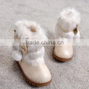 Zm40338b New Model Beautiful Snow Boots Fashion Childern Dueable Winter Shoes thumbnail-3