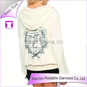 White Plus Point Printing Lot Sales Hoodies With Hood thumbnail-1