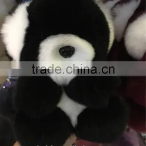 Real Rex Rabbit Fur Keychain Bear Doll Doll Key Chain Charm Golf Bag Pendant Wallet Pom Pom Coon Car Pendant thumbnail-5