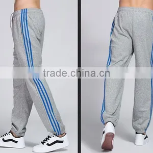 Hot Sale Customize Cheap Mens Design 100%cotton Sports Wear Track Pants thumbnail-2