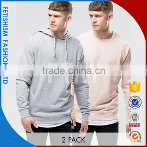 Volume Supply OEM Mens Hooded Sweatshirts thumbnail-1