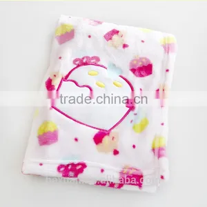 Cheap and Good Quality Super Thick Coral Fleece Blanket / Quilt Soft Warm Cotton Fabric Baby thumbnail-3