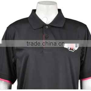 BSCI/ ISO9001 Wholesale Custom Embroidery Design 100% Polyester Customized Dri Fit Polo Shirt thumbnail-5