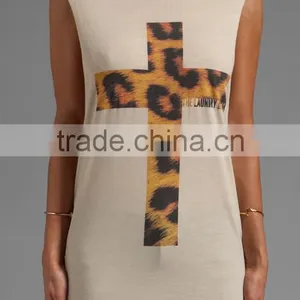 Leopard Print Tank Top no Bra thumbnail-4
