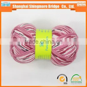 China Factory Wholesale 100 Acrylic Weaving Yarn for Hand Knitting With Low Price thumbnail-4