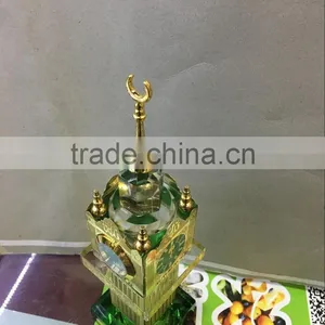 New Crystal Makkah Clock Tower Model For Ramadan Gift thumbnail-5