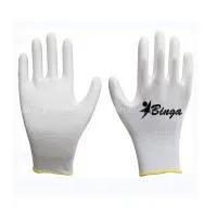 PU Coated 13G Polyster Shell Safety Glove thumbnail-1