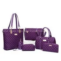 Fashion Designer Purse Handbags Bags Women Handbags With 6 Sets thumbnail-1