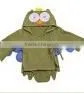 Cute Baby Bath Robe Pink Shark Bath Robe Kids Bath Robe thumbnail-3