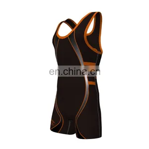 Custom Wholesale Cheap 5xl Wrestling Singlets thumbnail-1
