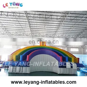 Sun Theme Water Park Slides for Inflatable Metal Frame Siwmming Pool thumbnail-1