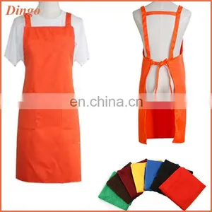 Customized Waterproof Cotton Kitchen Aprons Wholesale Adjustable Cotton Cooking Apron thumbnail-1