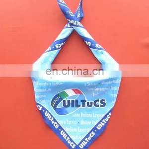 Wholesale Cotton Triangle Dog Bandana Custom Cute Pet Bandana Custom Printed Promotional Doggie Pet Scarf thumbnail-1