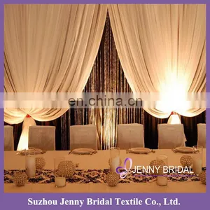 BCK092 Custom Made Curtains Drapes and Curtains Luxury Party Backdrop thumbnail-1
