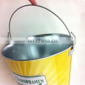 Tin Beer Ice Bucket With Custom Logo for Bar Beer Using thumbnail-3