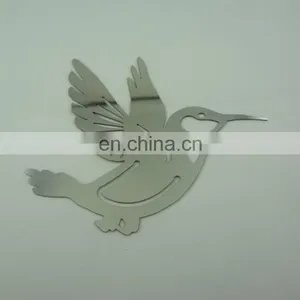 Custom Silver Bird Metal Bookmark thumbnail-2