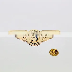 Custom Design Metal Pilot Wings Lapel Pins thumbnail-1
