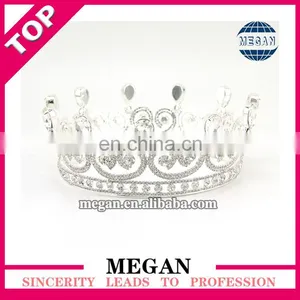 High Quality Rhinestone Crown Wedding Cake Topper Wedding Crown thumbnail-5