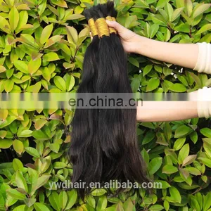 Malaysian Hair Human Braiding 100 Raw Virgin Remy Hair Grade 8A Virgin Hair Bulk Natural Color 30-100cm thumbnail-4