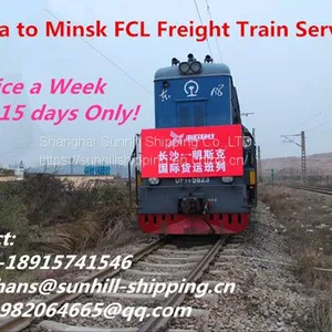 Railway Freight Train to Minsk Belarus From China All Cities thumbnail-1