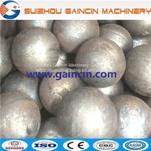 Hot Rolled Grinding Media Ball, Steel Grinding Media Balls for Metal Ores thumbnail-1