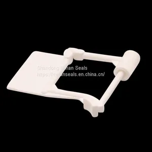 MA - PD 6024 Logo Serial Number Printed Shipping Airline Customer Security Tamper Proof Plastic Padlock Seal thumbnail-5