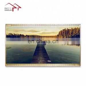 New Design Wall Mounted Infrared Panel Heater Electric Fireplace no Heat thumbnail-1