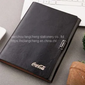 2020 New 6 Ring Bind Notebook Custom a5 Planner Kraft Diary Calendar Card Holder Logo Printing Notebook thumbnail-5