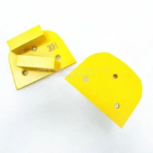 Diamond Trapezoid Concrete Floor Grinding Disc With Double Bar Segments thumbnail-2