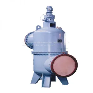 DLS ZLSH Vertical Completely Fully Automatic Filtration Drainage Sewage Cleaning Water Filter for Technical Cooling Water Supply Treatment for Hydropower Hydroelecric Power Plant HPP HEPP SHPP SHEPP thumbnail-1
