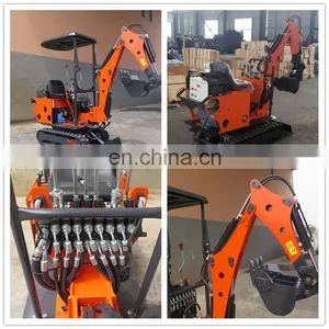 Mini Bagger Chinese Mini Excavator With Rubber Track Hydraulic Engine Mini Excavator Machine for Sale thumbnail-3