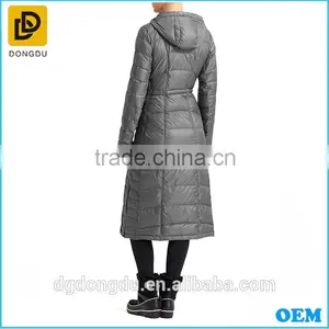 Promotion Best Quality Ultra Thin Long Down Jacket for Winter thumbnail-3