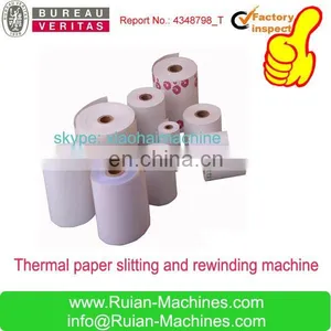 Roll Fax/thermal Paper Slitting Machinery for Sale thumbnail-1