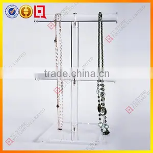2 Tier Acrylic Necklace Display Shelf thumbnail-1