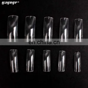 2021 Beauty Nails Salon Tools Sets Coffin Nail Tip Half Cover Xxl Xl thumbnail-6