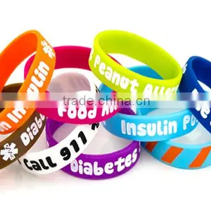Hottest Selling Custom Silicone Bracelet Bangle Style Hand Bracelet thumbnail-4