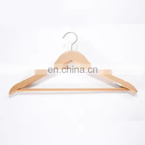 Honeyson Hotel Anti Theft Wooden Clothes Coat Hanger Hot Sale thumbnail-4