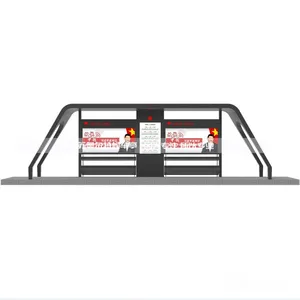 Campus LCD Advertising Machine Bus Stop Board Intelligent Bus Stop Kiosk Billboard Manufacturing thumbnail-1
